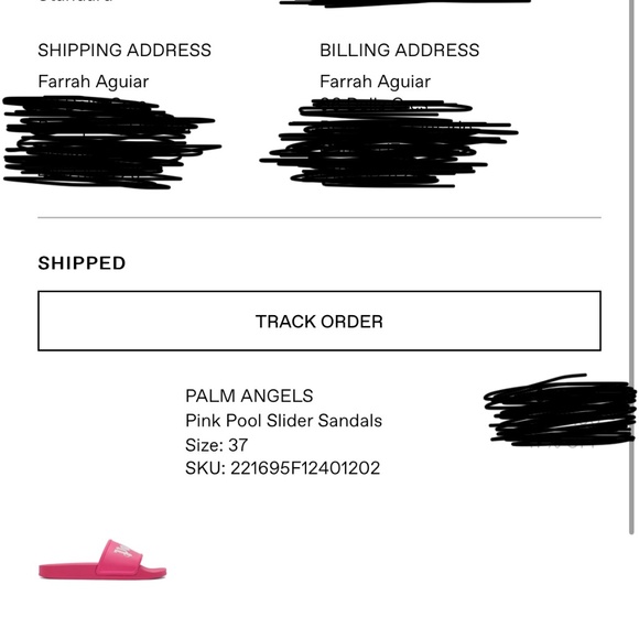 Palm Angels Pink Pool Slides - Picture 5 of 5